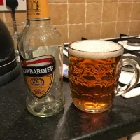 Eagle Brewery (formerly Charles Wells) - Bombardier Burning Gold